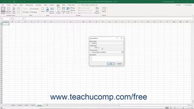 Excel 2019 & 365 Tutorial Recording Macros Microsoft Training смотреть онлайн