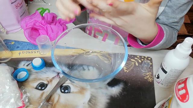 Как сделать слайм из подручных средств смотреть онлайн