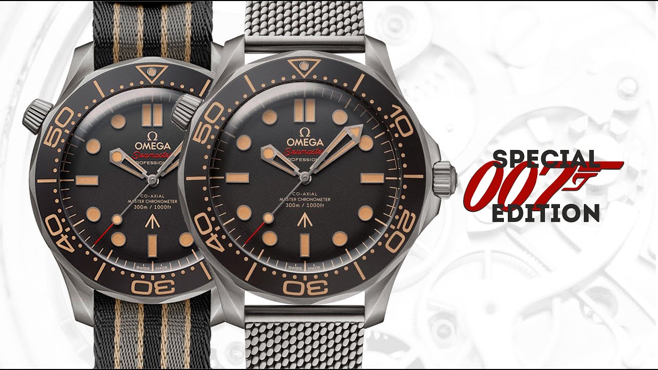 ЧАСЫ БОНДА. OMEGA SEAMASTER 007 EDITION