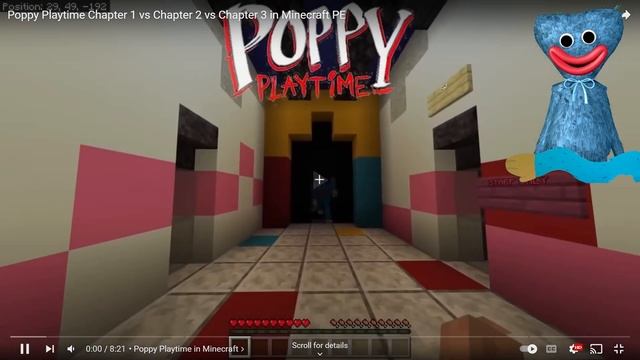 Я ПОСТРОИЛ 3 ГЛАВУ ПОППИ ПЛЕЙТАЙМ В МАЙНКРАФТ - Poppy Playtime Chapter 3 Minecraft смотреть онлайн