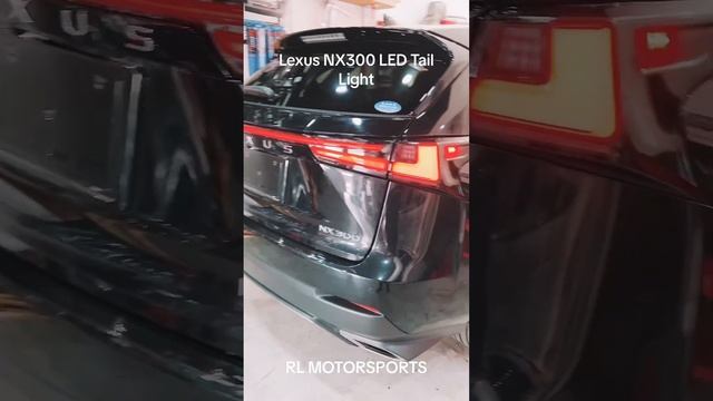 Lexus NX200t NX300h NX300 2015 - 2022 Convert 2023 Style Led Tail Lamp Light Taillamp Taillight