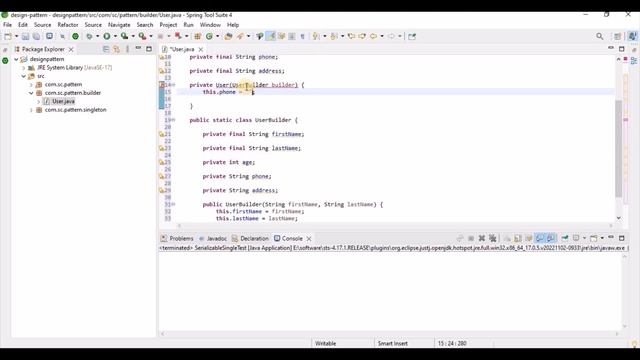 Builder Design Pattern in Java | creational design pattern | Explained in detail with code смотреть онлайн