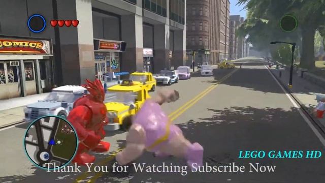 HULK (TRANSFORMATION) VS PINK BLOB VS RED GROOT - LEGO MARVEL SUPERHEROES смотреть онлайн