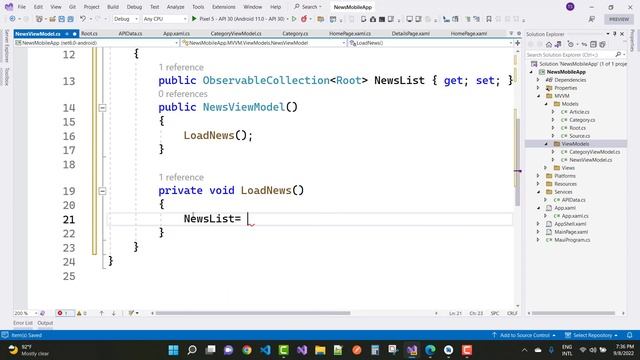 .NET Maui Tutorial for Beginners 54 - News App Design yourself in Hindi смотреть онлайн