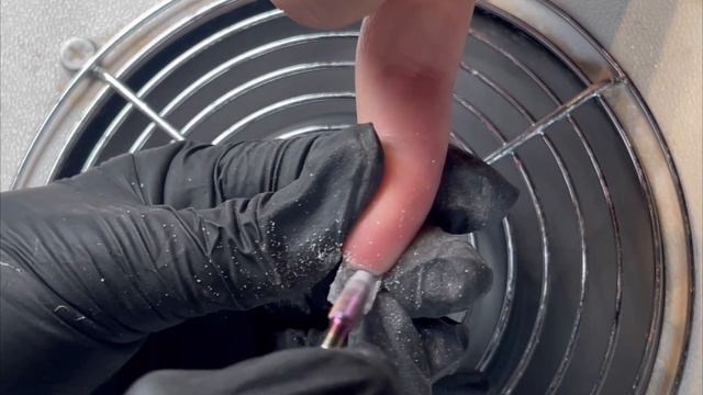 HARD GEL extensions or HOW to Fix BROKEN NAIL | RUSSIAN manicure смотреть онлайн