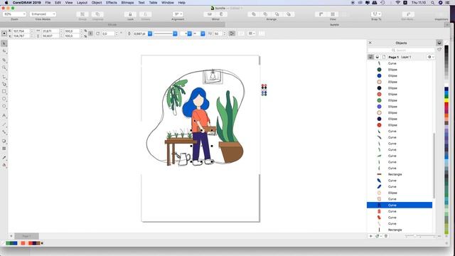 Flat Character Design in Illustrator For UI Design Assets | Speed Art 2022 смотреть онлайн