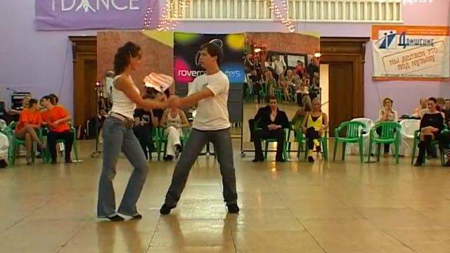1 место Диско - Мельников Игорь и Борисова Ольга (Хастл, Осенний Марафон 2009) смотреть онлайн
