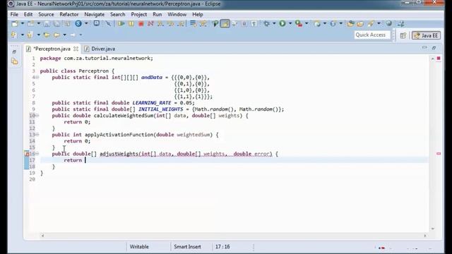 Neural Networks w/ JAVA - Prototype Project 01 смотреть онлайн