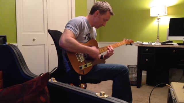 1972 Fender Telecaster With EMG Pickups смотреть онлайн