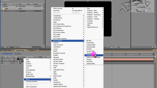Adobe After Effects практический пример № 25 смотреть онлайн
