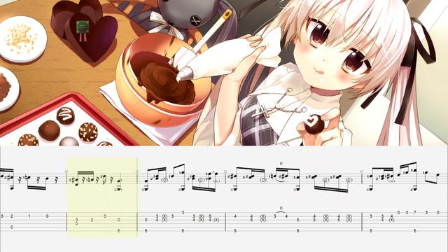 ~Reset Button - Yosuga No Sora~ Fingerstyle Guitar Tab смотреть онлайн