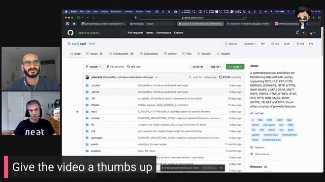 Open source project Curl, geek out with the creator Daniel Stenberg смотреть онлайн