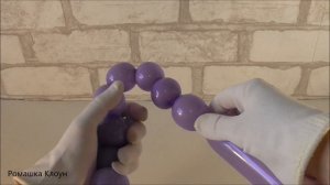 КАК СДЕЛАТЬ ЦВЕТОК ИЗ ШАРИКА фигурки из шариков Balloon Flower DIY como hacer flores con globos