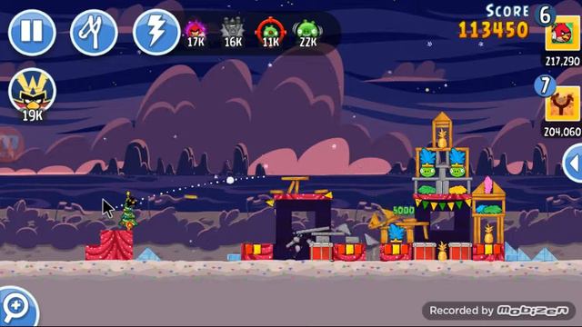 Angry Birds Friends week 195 Level 1 200k (2.1.3) смотреть онлайн