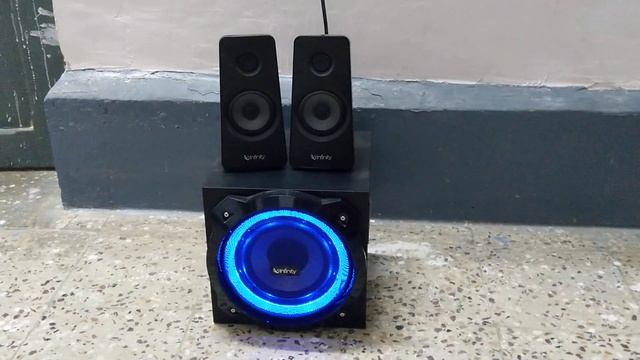 INFINITY JBL HARMAN HARDROCK 210 2.1 CHANNEL DEEP BASE SOUND REVIEW,USE EARPHONE смотреть онлайн