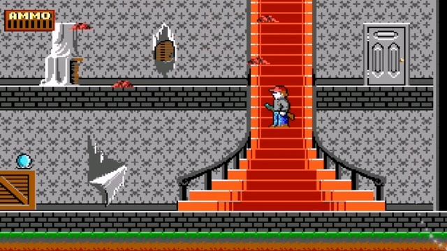 Во что поиграть на смартфоне: Dangerous Dave in the haunted mansion. смотреть онлайн