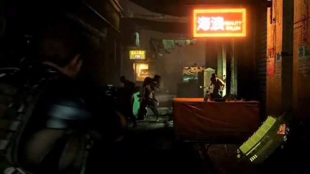 Resident Evil 6 Компания за Криса Редфилда Часть 1 смотреть онлайн