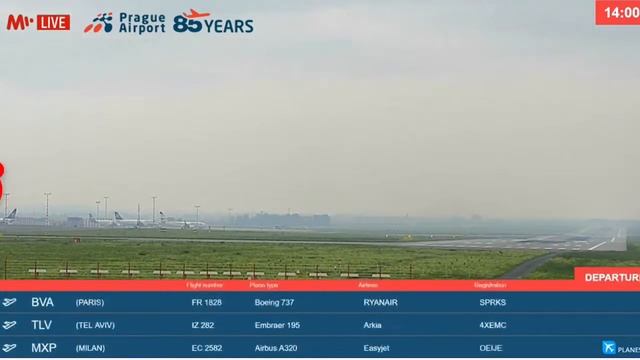 LIVE from Prague Airport (PRG) Czech Republic 27.07.2022 смотреть онлайн