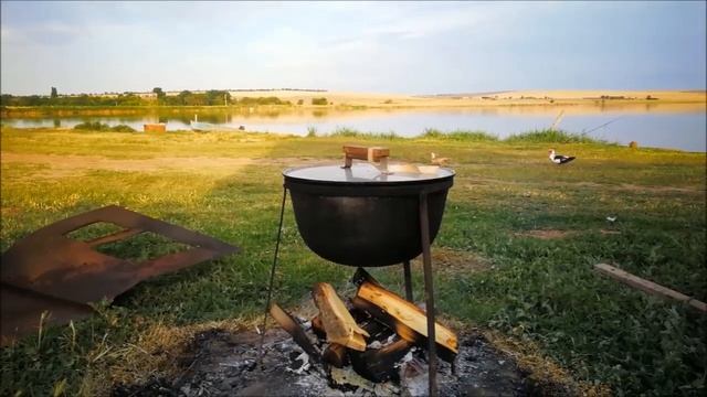 Приготовить классический узбекский плов со свининой, в казане, на костре и на природе смотреть онлайн