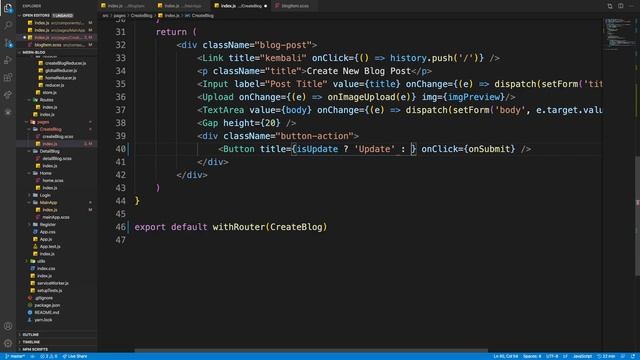 52 - Implementasi Update Blog Post смотреть онлайн