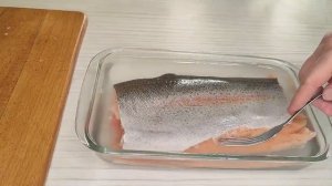 Как засолить красную рыбу форель Малосольная форель нежная как масло