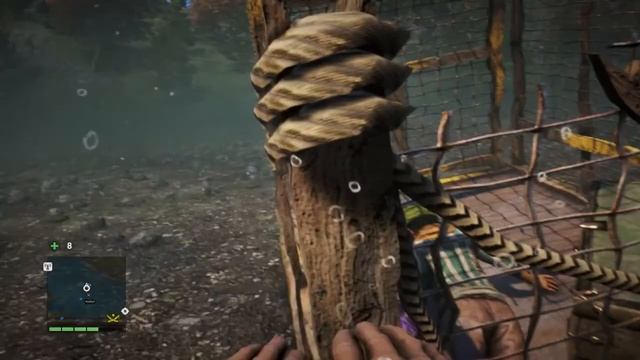 Прохождение Far Cry 4. Как забрать клад из клетки, лежащей на дне озера. смотреть онлайн