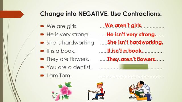 Verb TO BE exercises at very simple level - Easy English Lesson смотреть онлайн