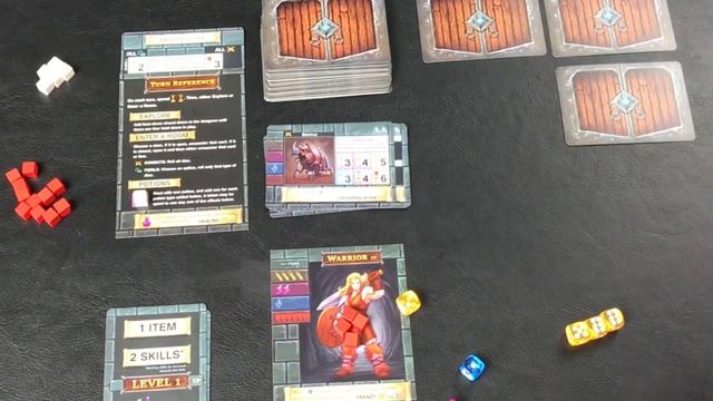 One Deck Dungeon - 5-minute Walkthrough смотреть онлайн