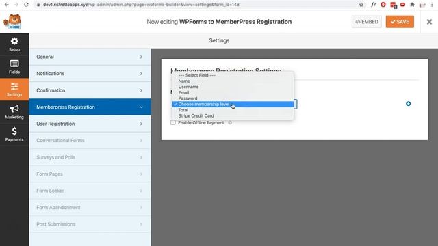 Using WPForms to Register New Users in MemberPress - Basic Setup смотреть онлайн