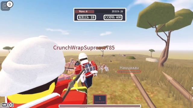Zulu wars Roblox experience смотреть онлайн