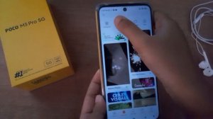 how to change wallpaper on poco M3 pro 5g