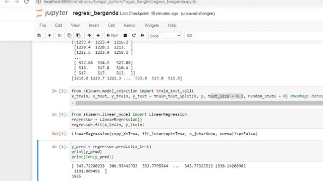Memprediksi Harga Emas dengan Regresi Linear Berganda di Matlab dan Python (Dataset Kaggle) смотреть онлайн