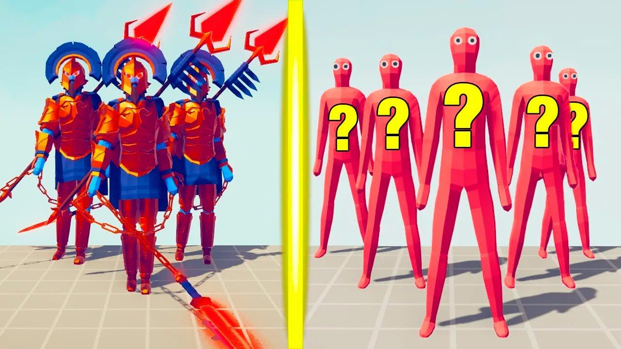 ARES TEAM Vs RANDOM TEAM | TABS - Totally Accurate Battle Simulator