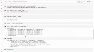 Модель линейной регрессии, библиотека scikit-learn