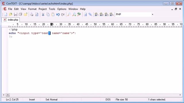Beginner PHP Tutorial 11-Output HTML Using echo print смотреть онлайн