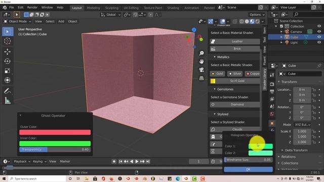 Blender Quick Tip: The shader library addon смотреть онлайн