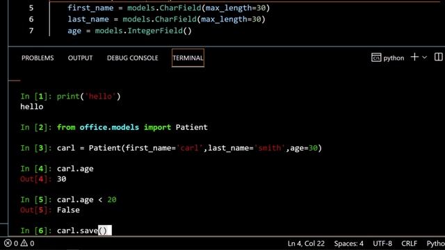 066 Data Interaction Creating and Inserting смотреть онлайн