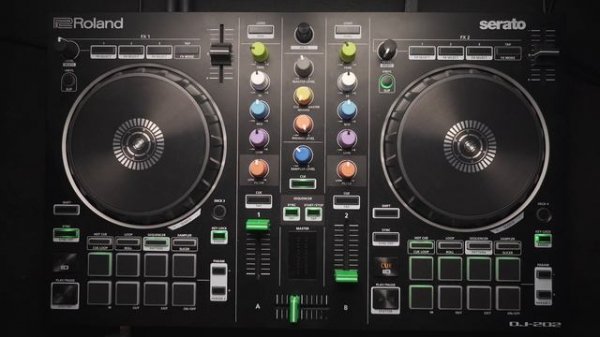 Scratch DJ EQ - Обзор контроллера Roland DJ-202