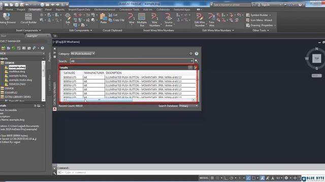 AutoCAD Electrical Tutorial - 030 - Catalogs Browser смотреть онлайн