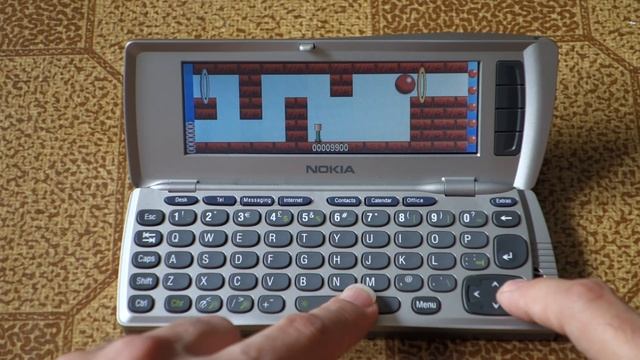 Nokia 9210 - Bounce game смотреть онлайн