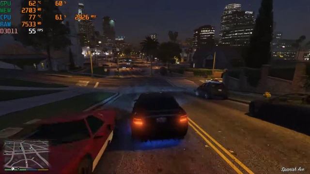 Grand Theft Auto V (I7 860) (GTX 1050 TI) benchmark смотреть онлайн
