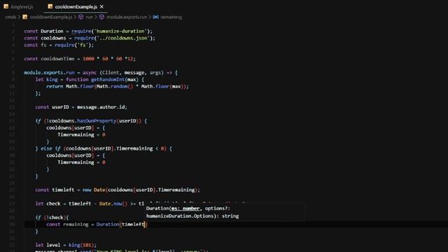 Discord.js - Persistent Cooldowns! смотреть онлайн