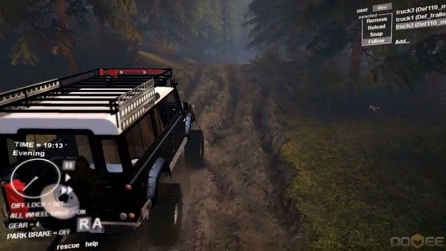 SpinTires using GT440 смотреть онлайн