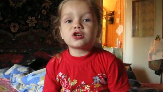 2009г Лера читает стихи (3 года). смотреть онлайн