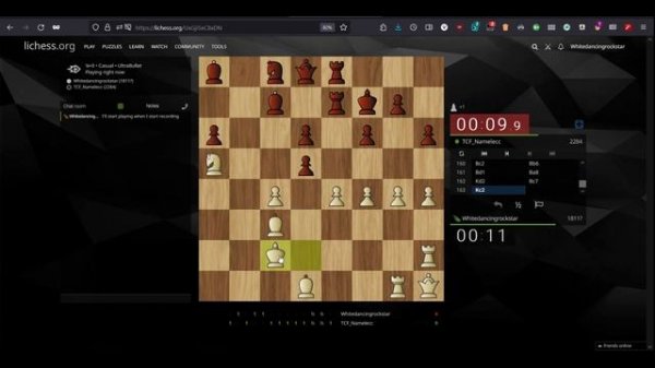 Lichess lag switcher - longest ultrabullet game in existence