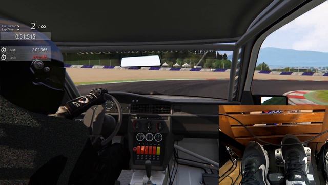 MERCEDES BENZ 190E EVO2 [ASSETTO CORSA] REDBULL RING GP | LOGITEGH29 FOOTCAM смотреть онлайн