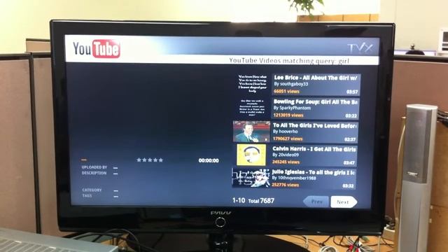 TViX Xroid A1 Yutube Player