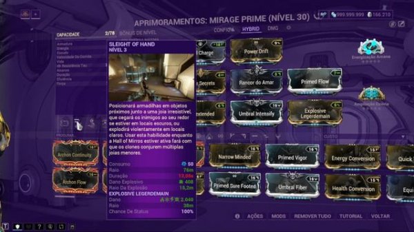 Mirage / Mirage Prime Build (Warframe Gameplay)