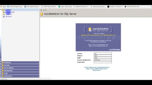 Sql Server Connection String In web.config - Godaddy myLittleAdmin смотреть онлайн