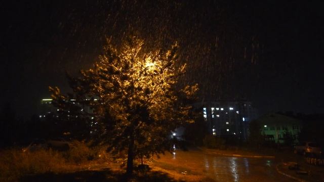 Ночной ливень в городе смотреть онлайн